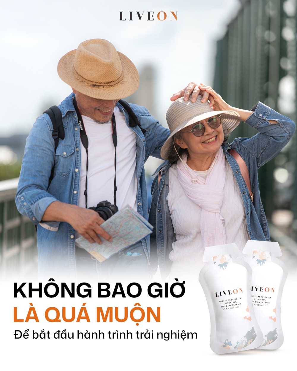 LIVEON — không bao giờ là quá muộn để bắt đầu hành trình trải nghiệm